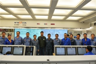 陽江３号機の中央制御室©CGN