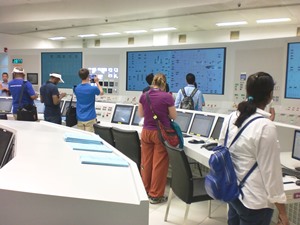 秦山原子力発電所 シミュレータ室 