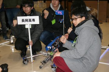 The first-prize winner, “Can D I” from NNCT, was equipped with a radiation-resistant hydraulic drive unit made by the team.