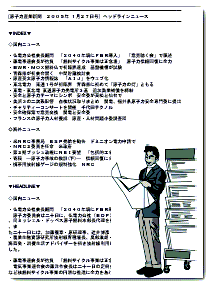 ヘッドライン見本