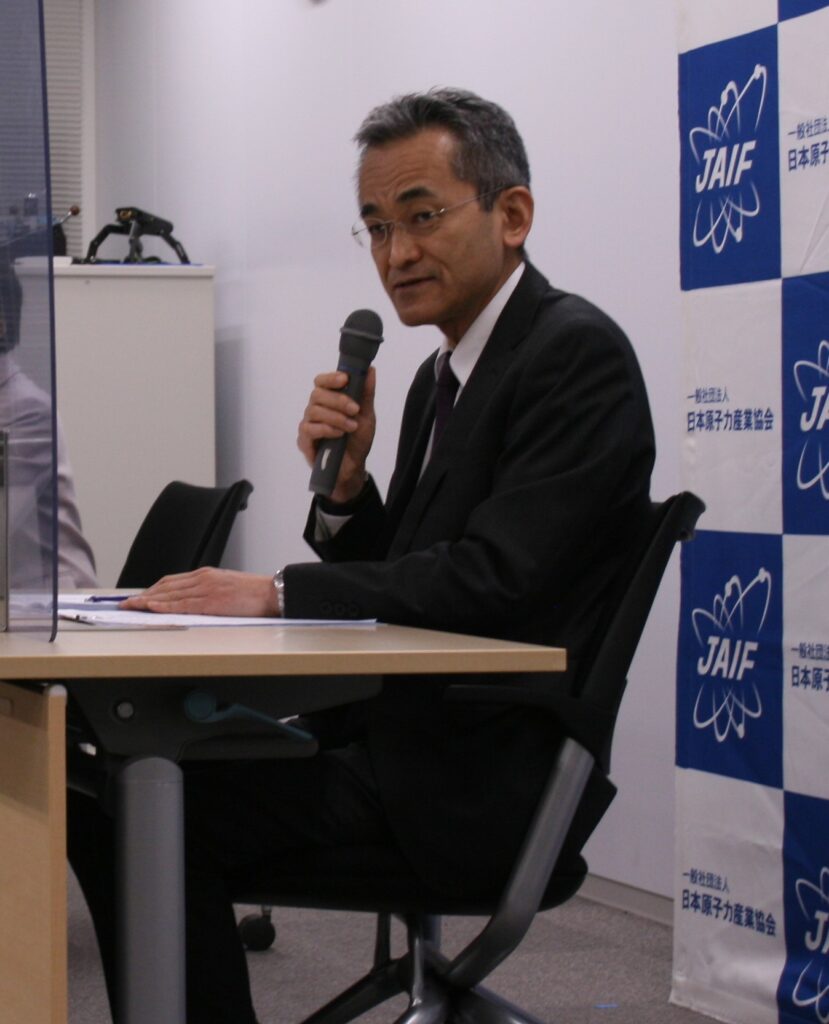 原産協会・新井理事長 「産業界の責務果たす」 | 原子力産業新聞